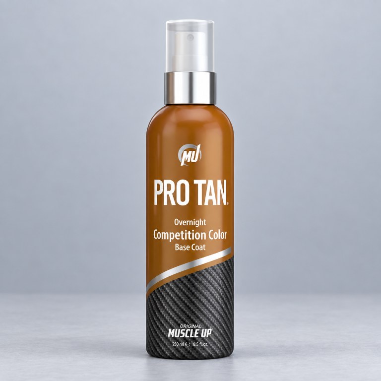 Frasco de tinte PROTAN de 250 ml sobre fondo gris