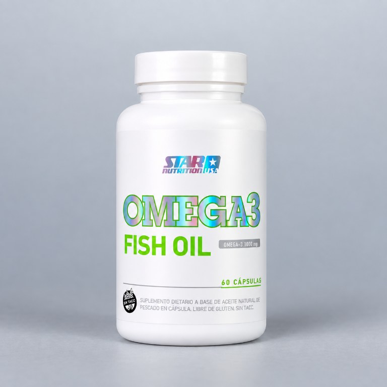 STAR NUTR OMEGA3 FISH OIL X 60 CAPS. - Made in USA — vista 2