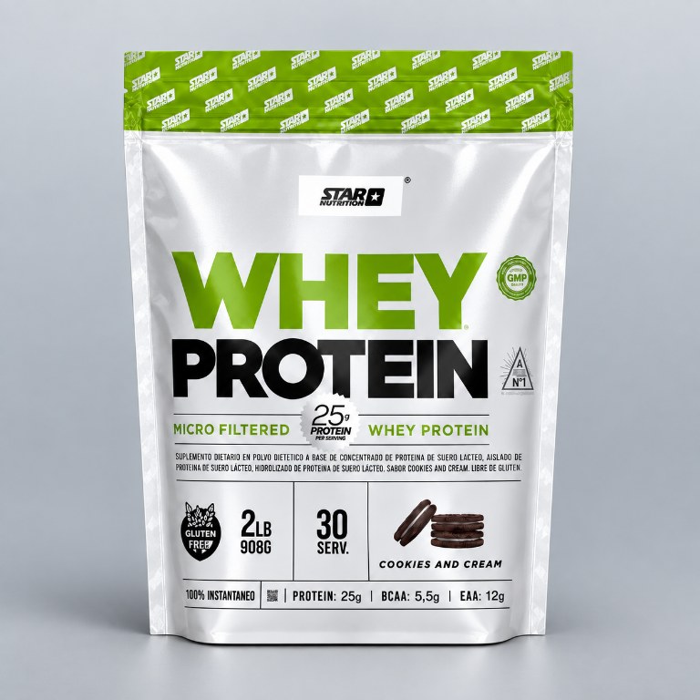 STAR NUTR WHEY PROTEIN COOKIES X 2LB — vista 2