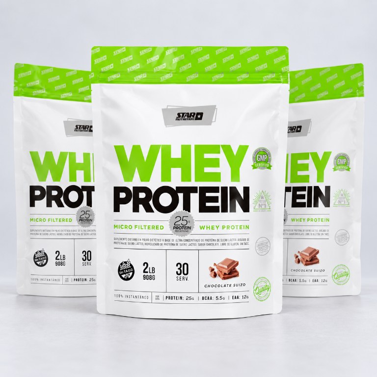 STAR NUTR WHEY PROTEIN CHOC X 2LB — vista 3