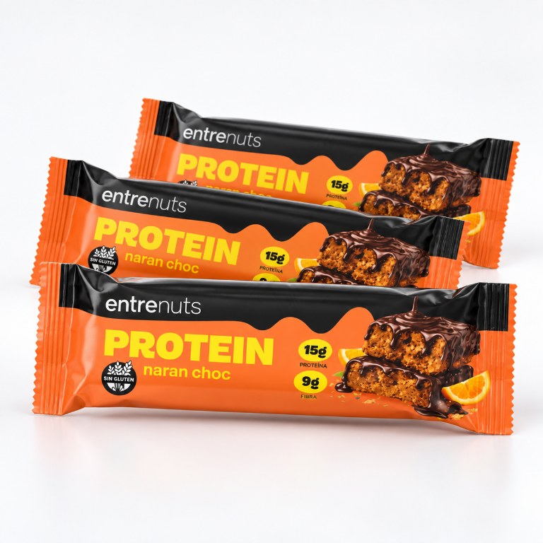 ENTRENUTS BARRA PROTEICA X 10 UNIDADES DE 45 GRS CHOCOLATE — vista 3