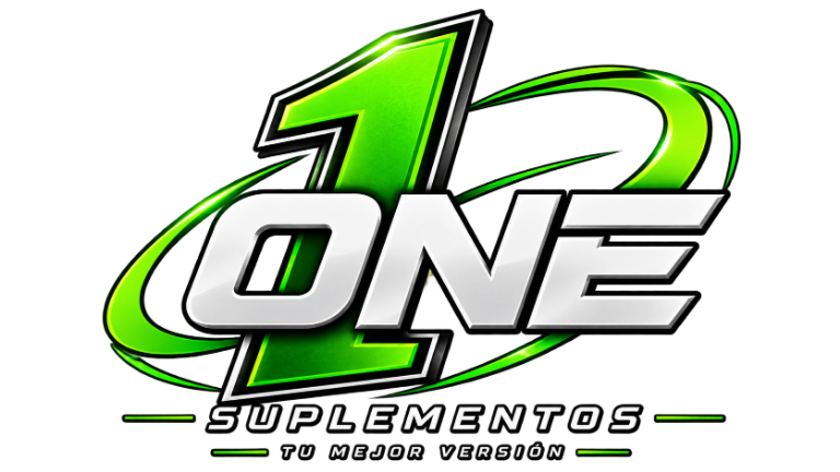 Logo ONE con número uno detrás, aro verde y lema Tu mejor versión