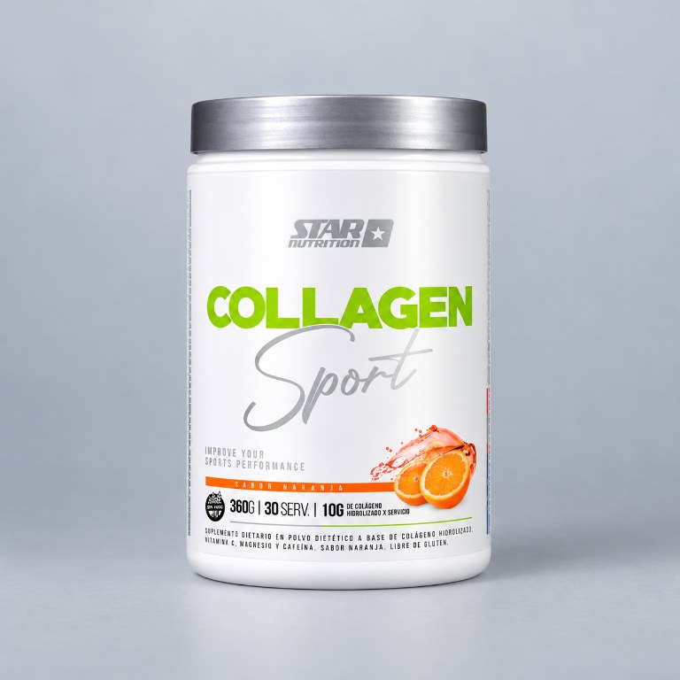 STAR NUTR COLLAGEN SPORT NARANJA 360 GRS LANZAMIENTO — vista 2